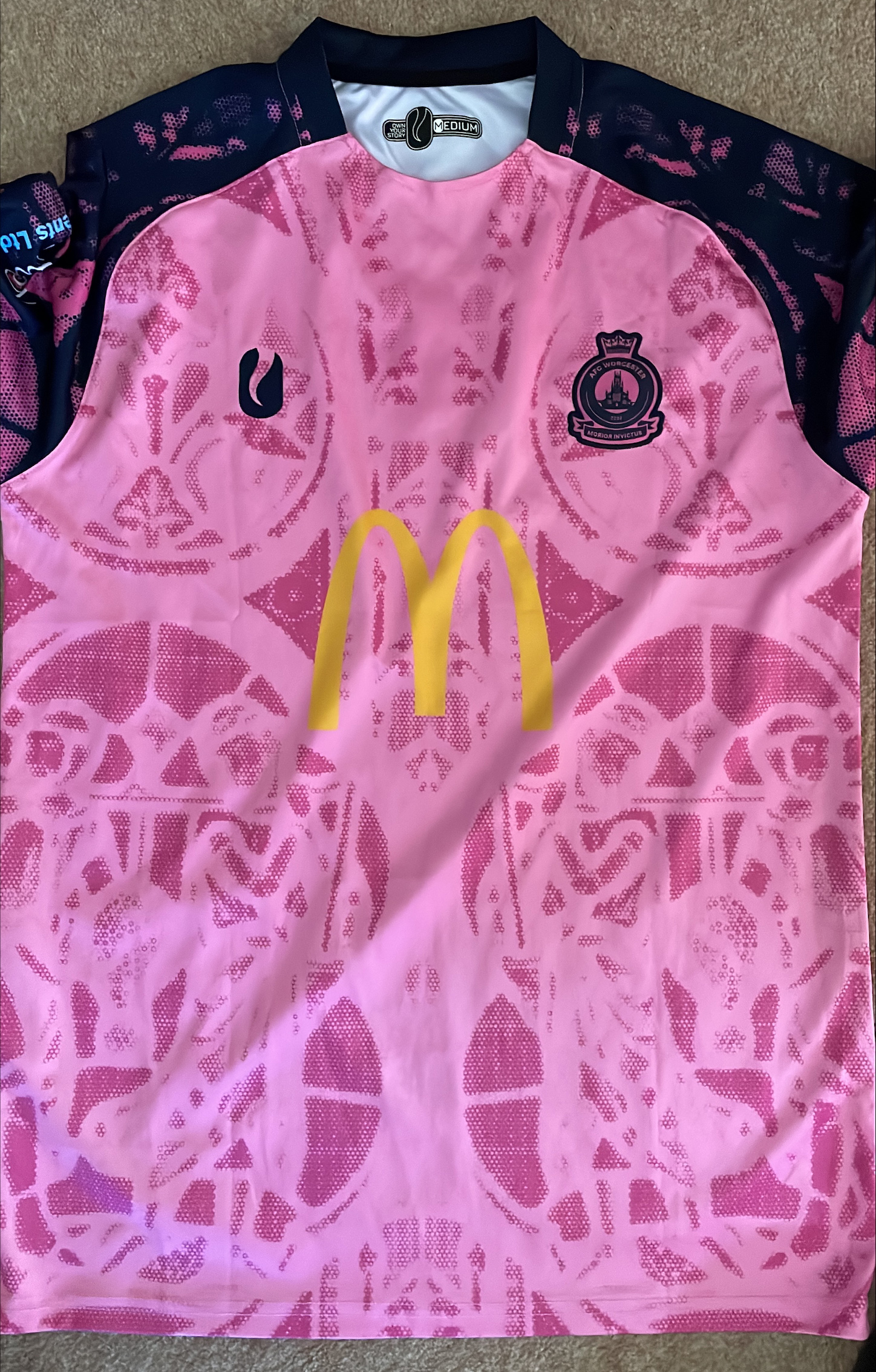 AFC Bibury away shirt